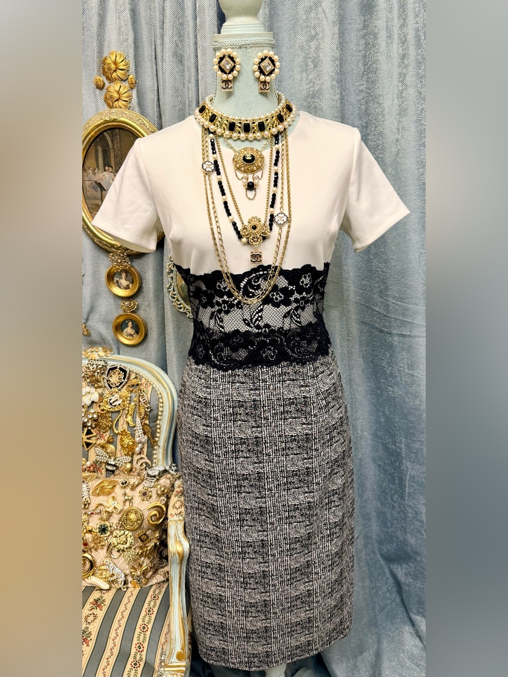 Parisian Quite Luxury Dress Size S